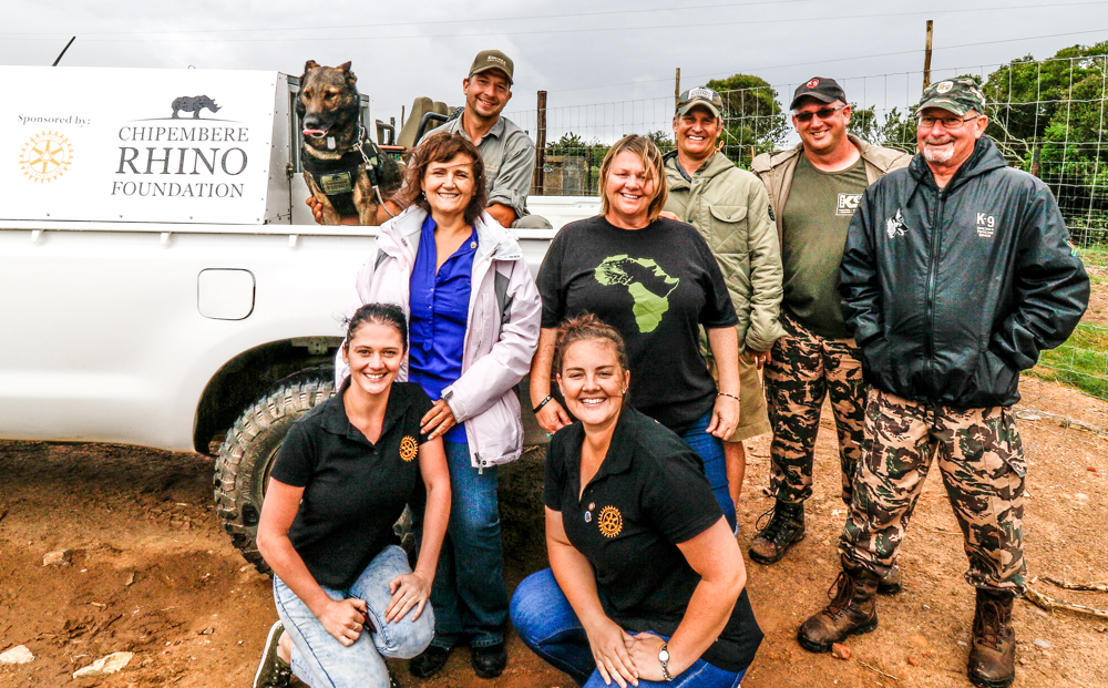 Collaboration Intensifies Rhino Protection in EC with K9 Cyrus